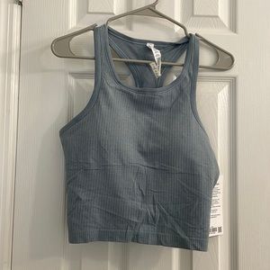Lululemon Ebb To Street Racer Crop Tank size 10 NWT